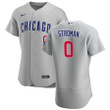 Chicago Cubs Marcus Stroman 0 MLB Gray Road Jersey For Cubs Fans