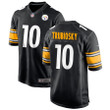 Pittsburgh Steelers Mitchell Trubisky 10 NFL Black Player Game Jersey Gift For Steelers Fans