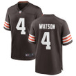 Cleveland Browns Deshaun Watson 4 NFL Brown Legend Player Jersey Gift For Browns Fans