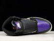 555088-501 Air Jordan 1 Retro High OG Court Purple/Black Sail