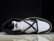 555088-125 Air Jordan 1 Retro High OG Black Toe White/Black Gym Red