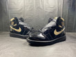 Nike Air Jordan 1 Retro High OG "Black Metallic Gold" 555088-032 


