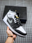 Nike Air Jordan 1 Mid White Shadow 554724-073