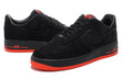 Nike Air Force 1 Low Vt Prm Suede Black Orange 472500-003