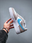 Nike Air Force 1 Low White Grey Blue Shoes DD8959-111
