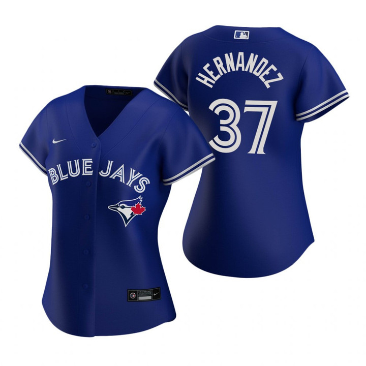 Women'S Blue Jays #37 Teoscar Hernandez Royal 2020 Alternate Jersey Gift For Blue Jays Fan