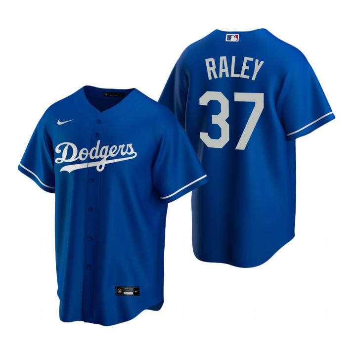 Mens Los Angeles Dodgers #37 Luke Raley Alternate Royal Jersey Gift For Dodgers Fans