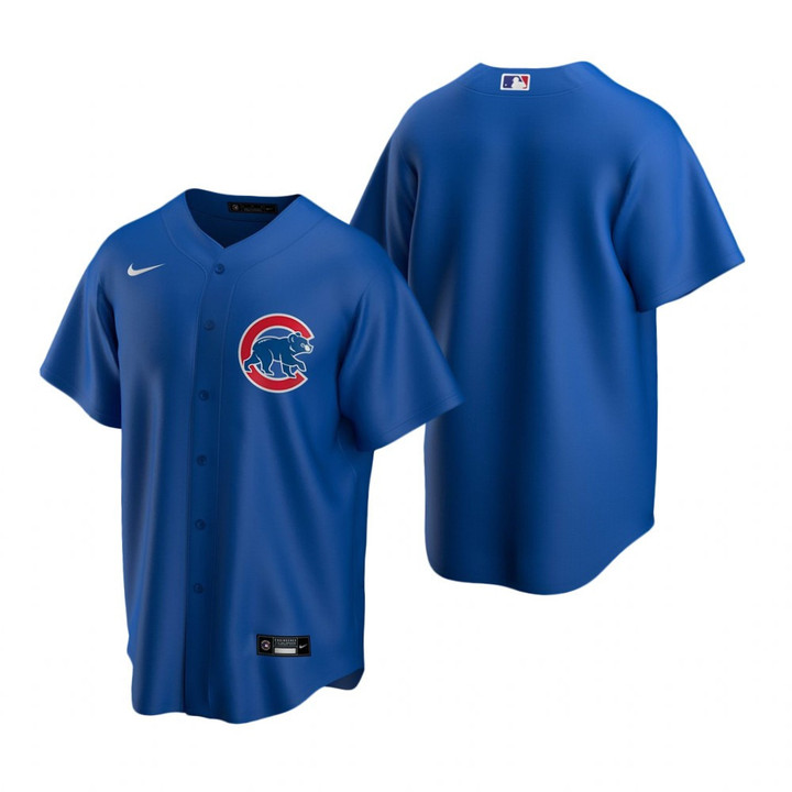 Mens Chicago Cubs Mlb Baseball Team Alternate Royal Jersey Gift For Cubs Fans