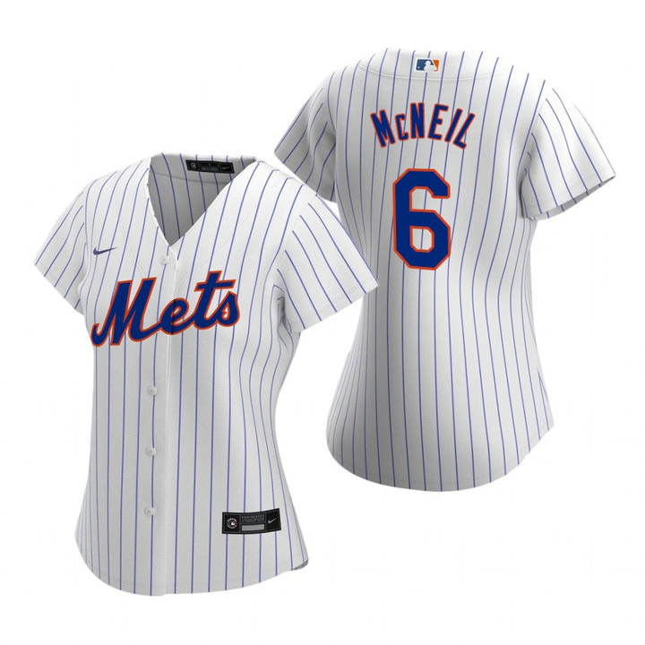 Womens New York Mets #6 Jeff Mcneil 2020 White Gift For Mets And Baseball Fans