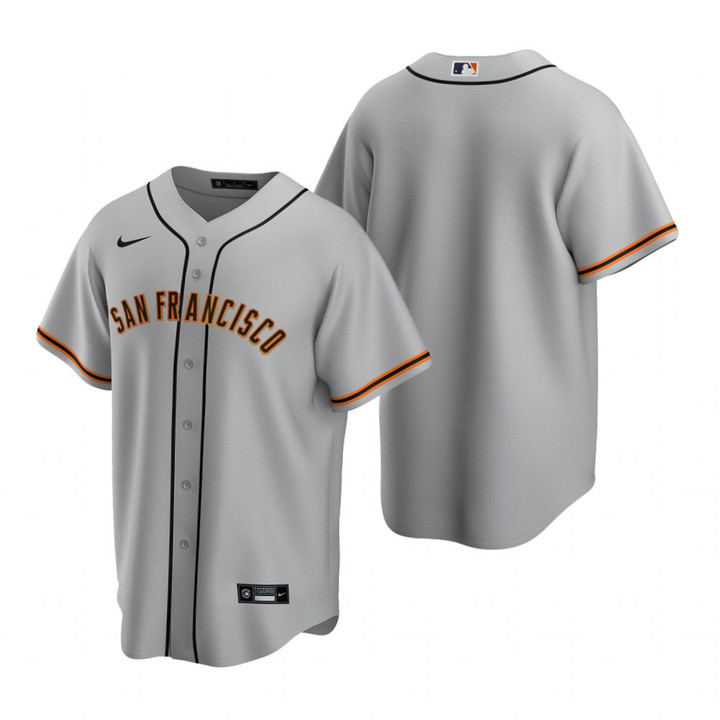Mens San Francisco Giants 2020 Road Gray Jersey Gift For Giants And Baseball Fans