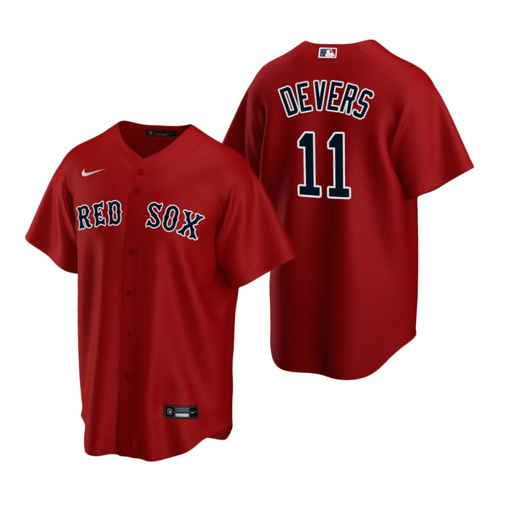 Youth Boston Red Sox #11 Rafael Denvers 2020 Red Jersey Gift For Red Sox Fans