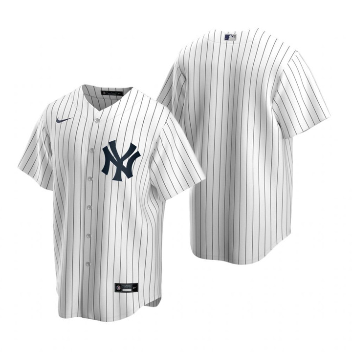 Mens New York Yankees 2020 Home White Jersey Gift For Yankees And Baseball Fans
