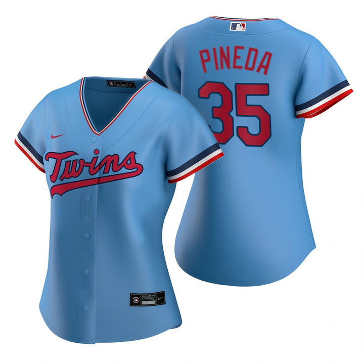 Womens Minnesota Twins #35 Michael Pineda 2020 Light Blue Jersey Gift For Twins Fans