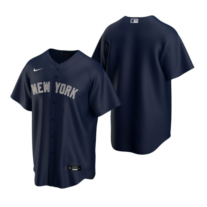 Mens New York Yankees 2020 Alternate Navy Jersey Gift For Yankees And Baseball Fans