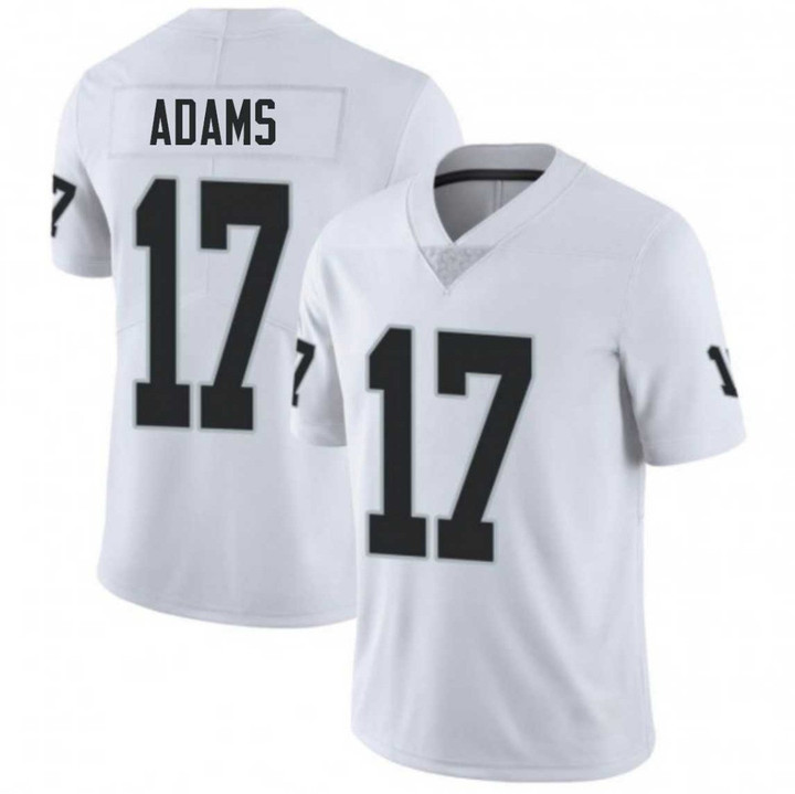 Las Vegas Raiders Davante Adams 17 NFL White Game Jersey Gift For Raiders Fans