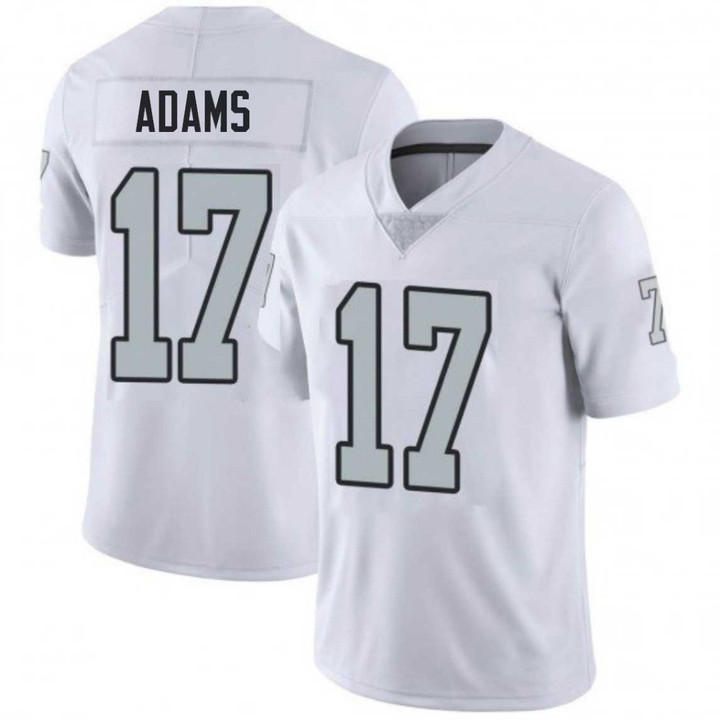Las Vegas Raiders Davante Adams 17 NFL White Alternate Game Jersey Gift For Raiders Fans