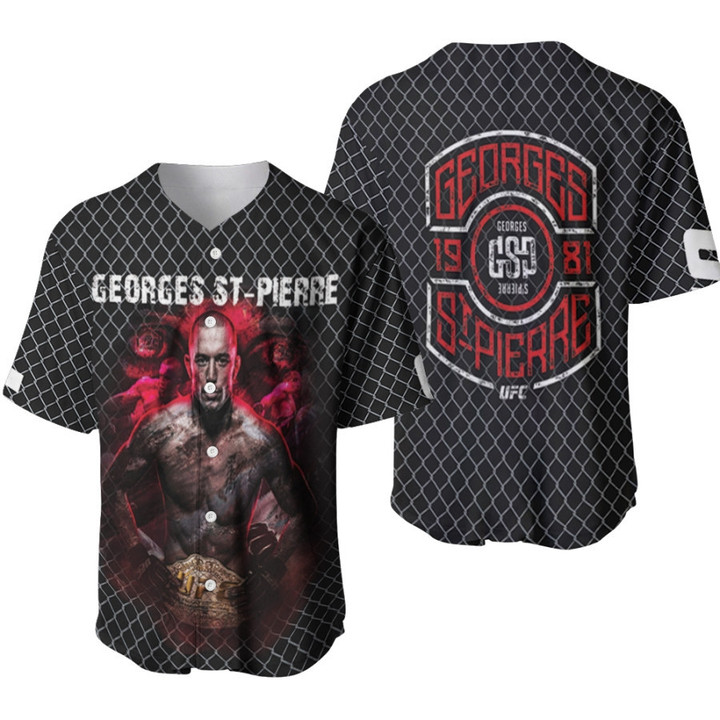 Georges St-Pierre Rush UFC Champion Fighters 1981 3D Allover Designed Style Gift For Georges St-Pierre Fans