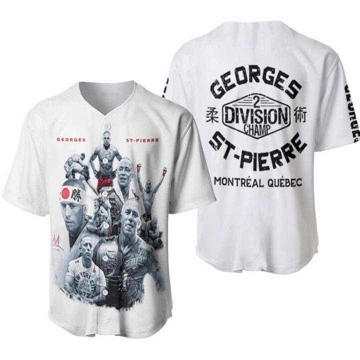 Georges St-Pierre Rush UFC Unrivalled Fighters 3D Allover Designed Style Gift For Georges St-Pierre Fans