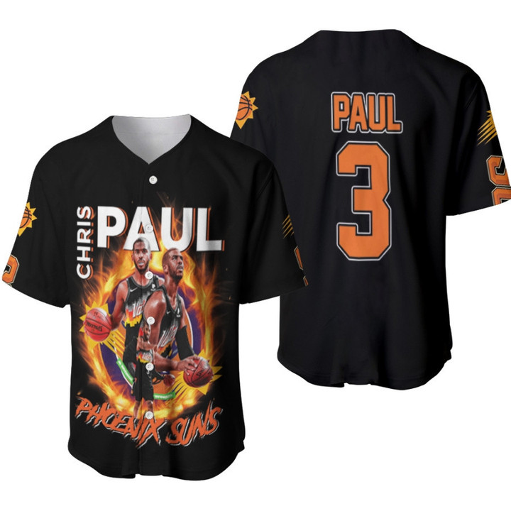 Phoenix Suns Chris Paul 3 NBA Players 3D Allover Designed Style Gift For Suns Fans Chris Paul Fans