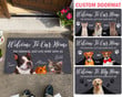 Custom Dog Doormat | Name and Photo Funny