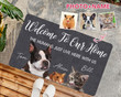 Custom Dog Doormat | Name and Photo Funny