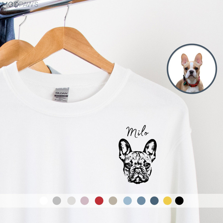 Dog Sweatshirt | Using Pet Photo