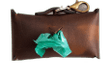 Leather Dog Bag / Personalized Pet Bag Dispenser