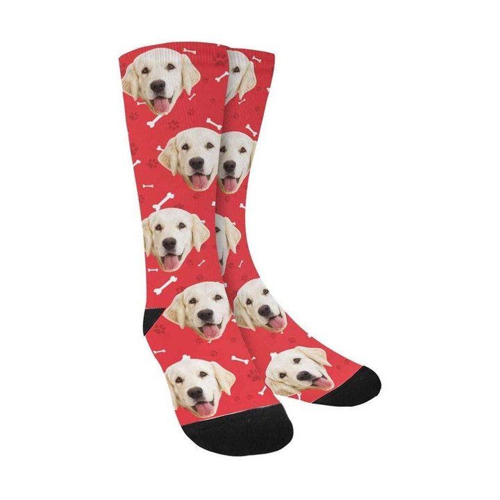 Personalized dog face socks / Socks for Pet Lover