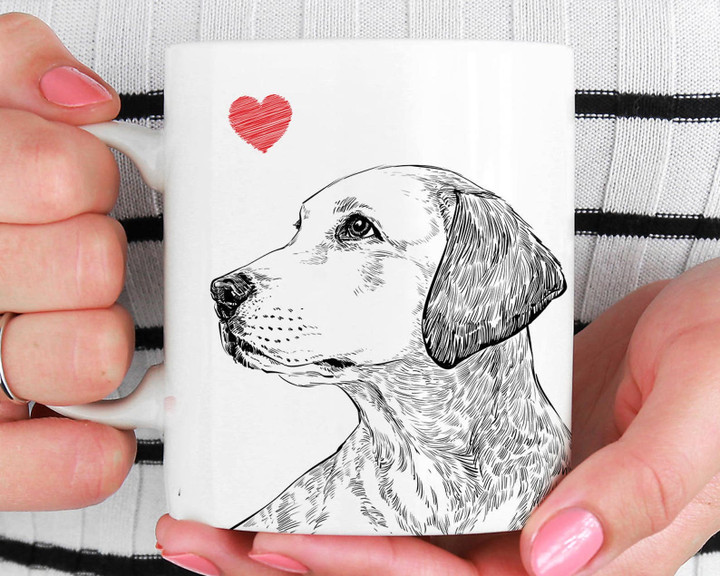 Custom Dog Mug | Portrait Mug