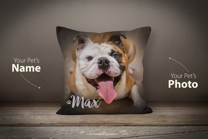 Custom Pet Pillow | Pet Photo Pillow