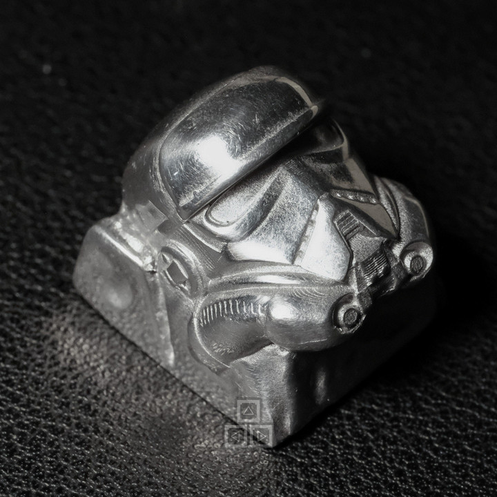 Star wars Keycap | Artisan Keycap | Esc Keycap | Metal Keycap | Mechanical Keyboard | Gift for Gamers | Stormtrooper Keycap | Keycap set