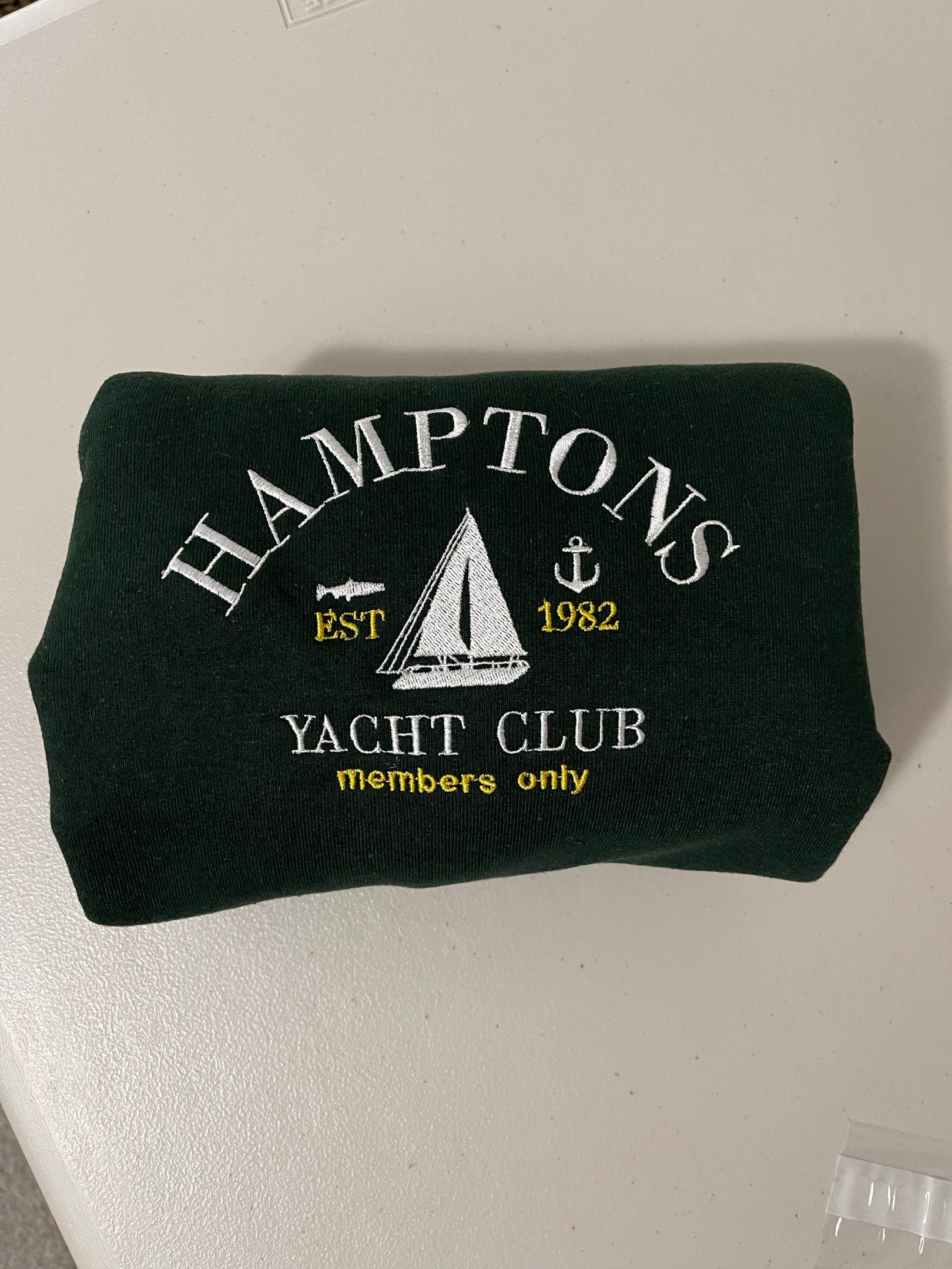 hamptons yacht club sweatshirt