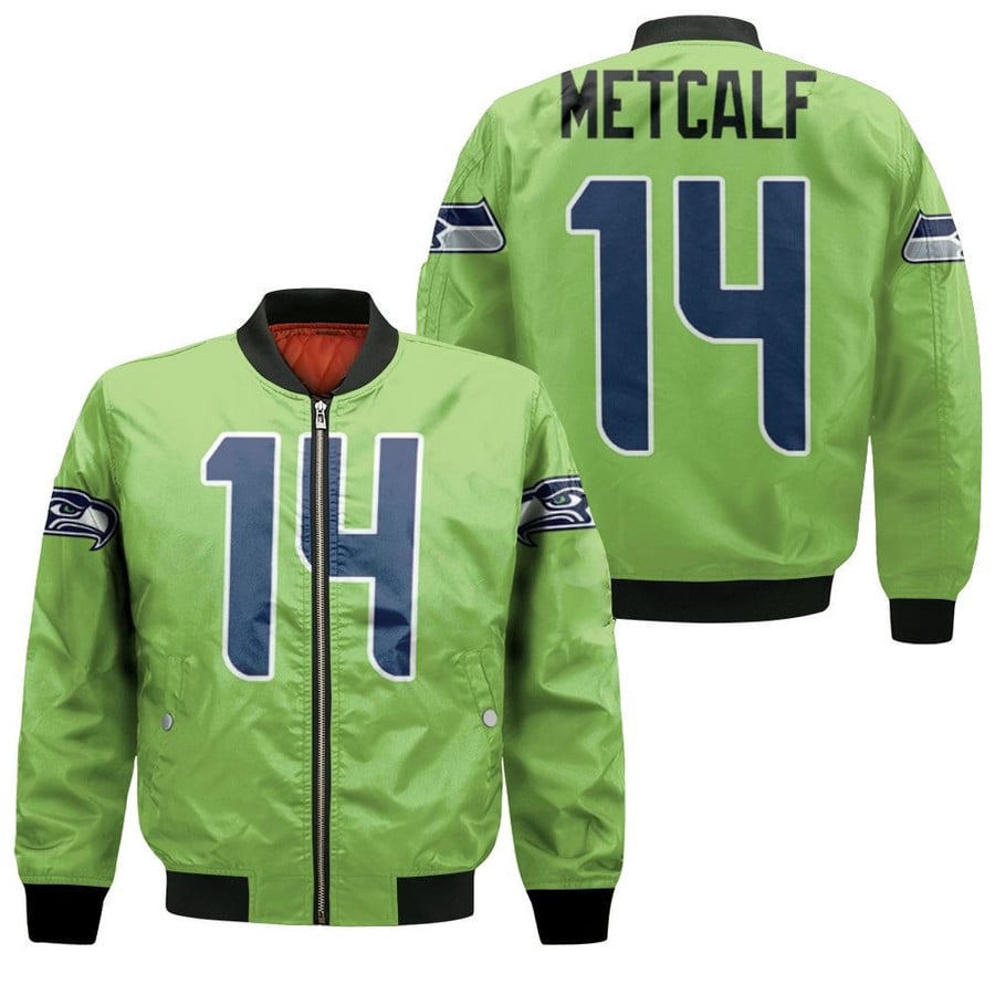 Seattle Seahawks D K Metcalf Green Color Rush Legend Jersey Inspired B -  Gearcape