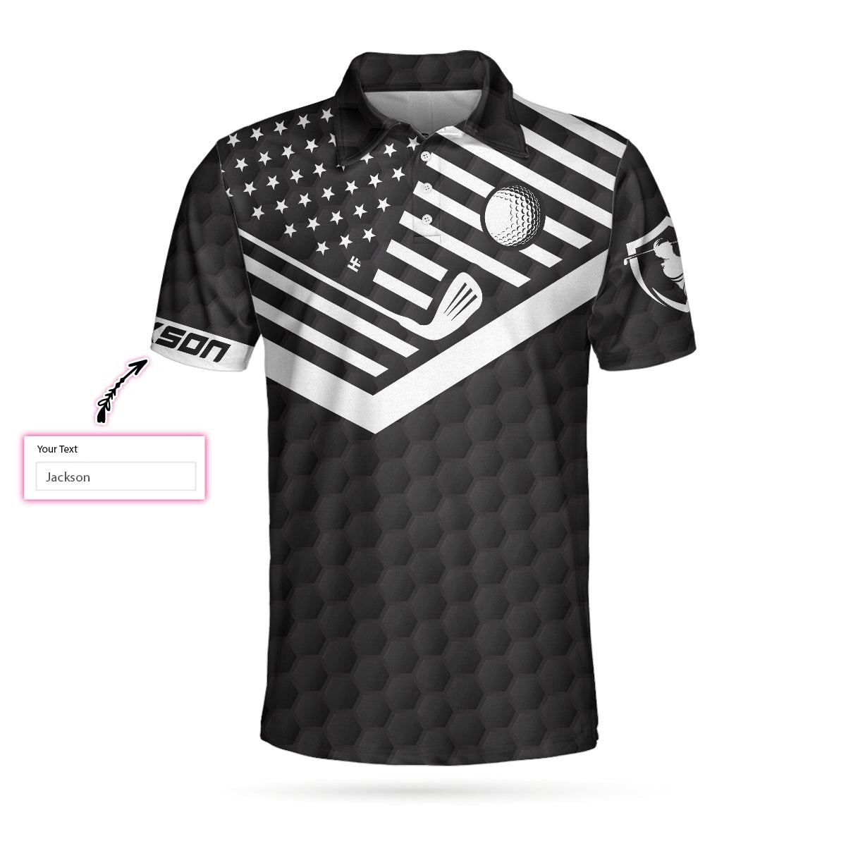 This Is How We Roll Custom Polo Shirt Personalized Black American Flag ...