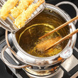 Self Draining Deep Fryer Pot With Lid And Thermometer