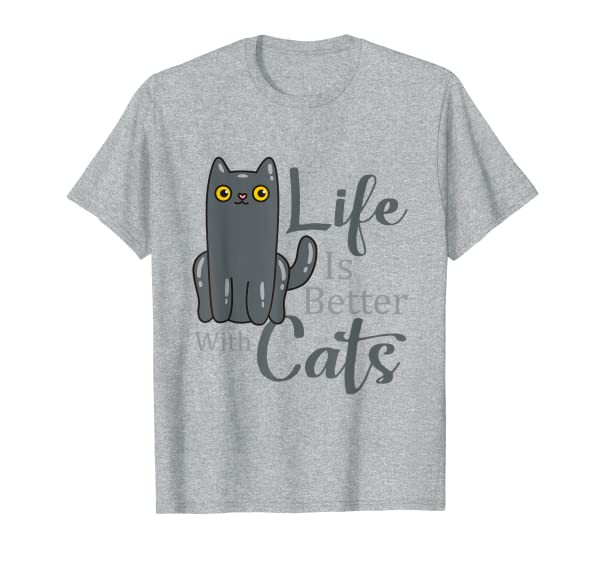 Adorable Neko Cat Illustration Nekomimi T-Shirt