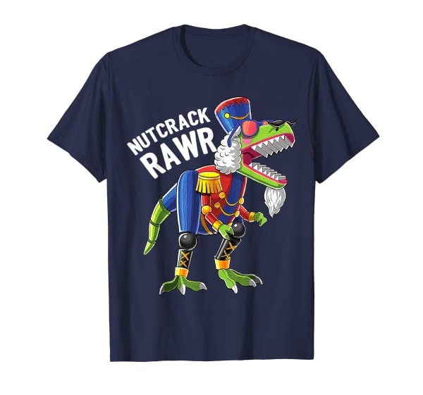 Christmas T Rex Dinosaur Nutcracker Shirt Nutcracker Gift T-Shirt