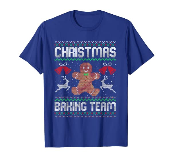 Christmas baking team ugly christmas T-Shirt