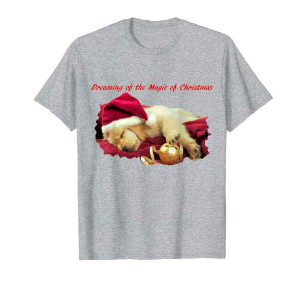 Christmas Puppy - Dreaming of the Magic T-Shirt