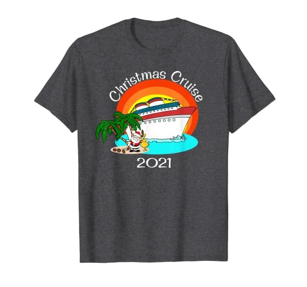 Christmas Cruise 2021 Vacation Matching Family Group T-Shirt