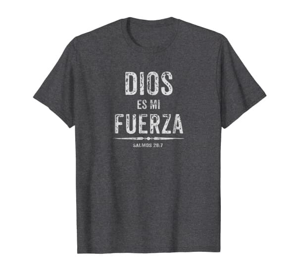 Christian tee Shirts in Spanish | Camisas en Espanol