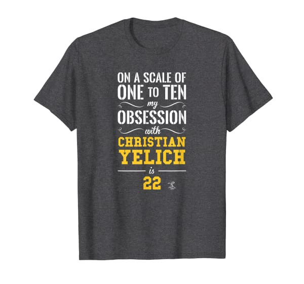Christian Yelich Scale of 1 to 10 Gameday T-Shirt