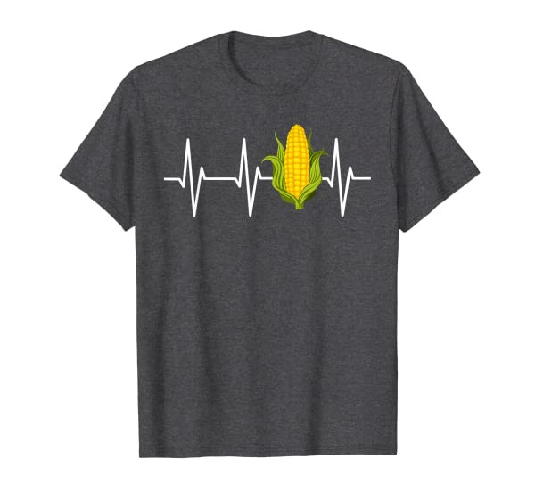 Funny Corn On The Cob Designs For Men Women Food Farmers T-Shirt