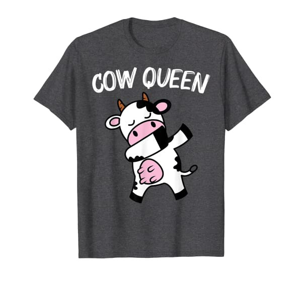 Funny Cow For Women Mom Milking Cows Bull Ranch Farm Animal T-Shirt