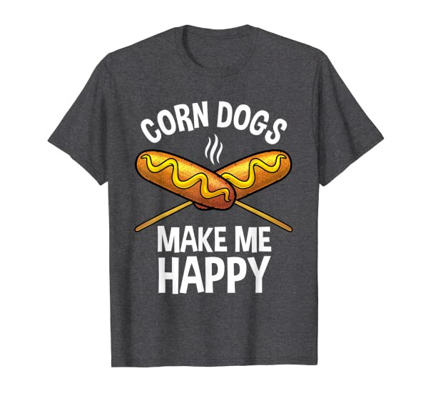 Funny Corn Dog For Men Women Kids Corn Dog Hot Dog Lovers T-Shirt