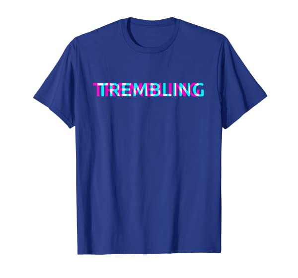 Trembling Edgy Aesthetic Grunge Emo Pastel Goth Halloween T-Shirt
