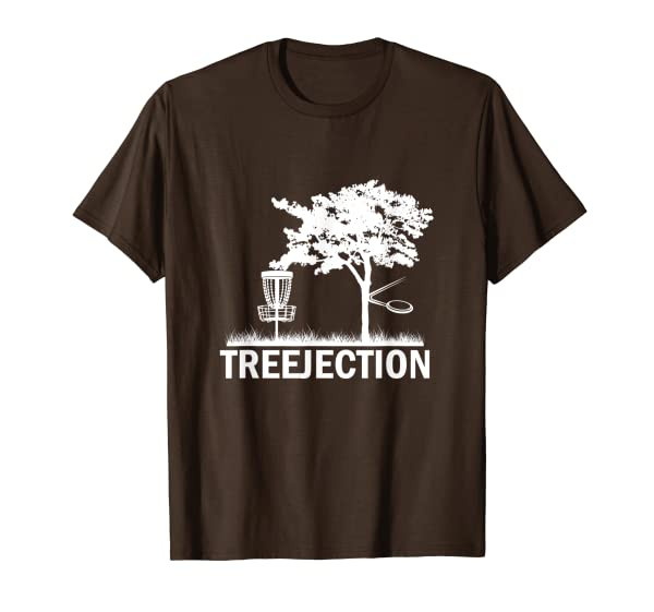 Treejection Stupid Tree - Funny Disc Golf Gift T-Shirt