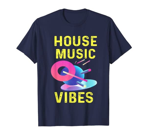 90S DISCO RAVE ELECTRONIC DANCE 1990S ART HOUSE MUSIC T-Shirt