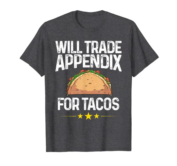 Funny Appendix Gift Men Women Cool Appendix Cancer Surgery T-Shirt