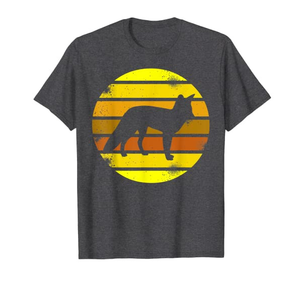 Fox Retro Funny Woodland Creature Animal T-Shirt